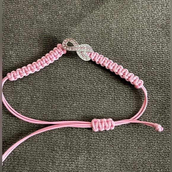 Pink breast cancer awareness Bracelet - Picture 2 of 4